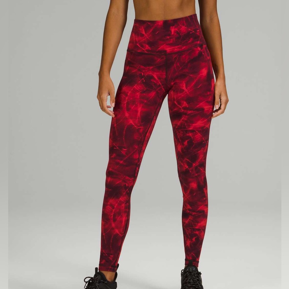 Lululemon Align High-Rise Pant 28" - Metamorphic Glow Red Multi